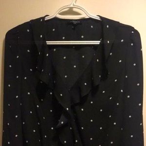 Dynamite polka dots blouse